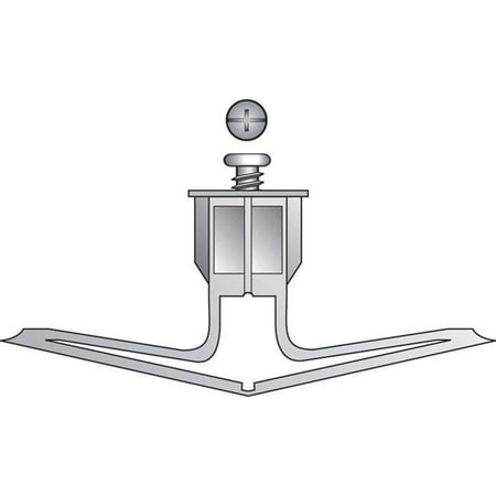 0.63 in. Toggle Plastic Wall Anchor with Screw - Large - Card of 10- pack of 5