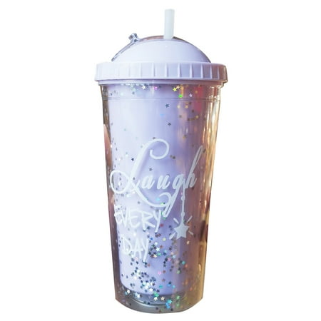 550ml for Creative Rainbow Plastic Water Bottle Double Layer Shiny Quicksand Sequins Kawaii Drinking Cup with Straw Lid Coffee Juice Tumblers Mug Drinkware
550ml for Creative Rainbow Plastic Water Bottle Double Layer Shiny Quicksand Sequins Kawaii Drinking Cup with Straw Lid Coffee Juice Tumblers Mug Drinkware