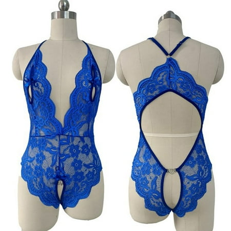 ALSLIAO Oversized Sexy Lingerie Open Crotch Free Glamour Lace Sexy Pajamas Women Blue 3XL(
ALSLIAO Oversized Sexy Lingerie Open Crotch Free Glamour Lace Sexy Pajamas Women Blue 3XL(