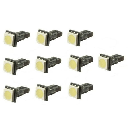 Chamat 10 x White T5 5050 286 1 SMD LED Dashboard Gauge Wedge Bulbs Light Non Can Bus 12V
Chamat 10 x White T5 5050 286 1 SMD LED Dashboard Gauge Wedge Bulbs Light Non Can Bus 12V