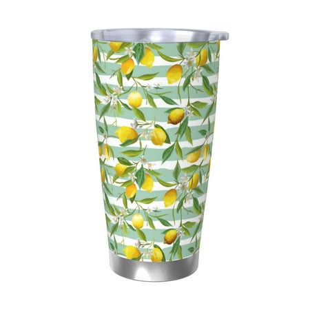 Susaid Lemon Print 20oz Car Cup Insulated Coffee Cup Fully Spill Proof Travel Coffee Mug Stainless Steel Tumbler for Work Home Outdoor Car-Without Straw
Susaid Lemon Print 20oz Car Cup Insulated Coffee Cup Fully Spill Proof Travel Coffee Mug Stainless Steel Tumbler for Work Home Outdoor Car-Without Straw