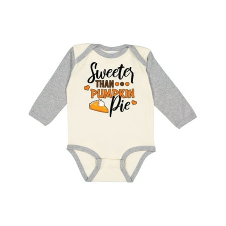 Inktastic Thanksgiving Sweeter Than Pumpkin Pie Gift Baby Boy or Baby Girl Long Sleeve Bodysuit
Inktastic Thanksgiving Sweeter Than Pumpkin Pie Gift Baby Boy or Baby Girl Long Sleeve Bodysuit
