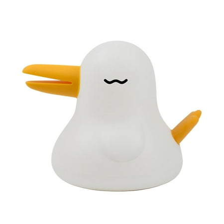 Thinsont Bird Night Light USB Power Cord Children Cartoon Night Light Adjustable Brightness Eye Protection Silicone Night Light with Push Switch Single Color for Bedroom Bedside
Thinsont Bird Night Light USB Power Cord Children Cartoon Night Light Adjustable Brightness Eye Protection Silicone Night Light with Push Switch Single Color for Bedroom Bedside