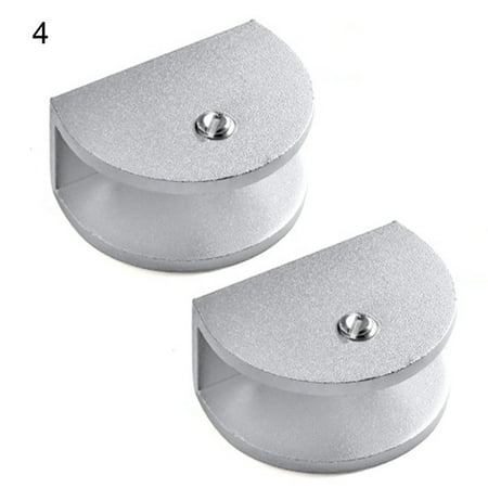 Feiruifan Easy Installation Non-fading Durable 2Pcs/Set Glass Clamps Mini Easy to Use Stainless Steel Solid Portable Fine Craftsmanship Stainless Steel Glass Holders for Glass
Feiruifan Easy Installation Non-fading Durable 2Pcs/Set Glass Clamps Mini Easy to Use Stainless Steel Solid Portable Fine Craftsmanship Stainless Steel Glass Holders for Glass