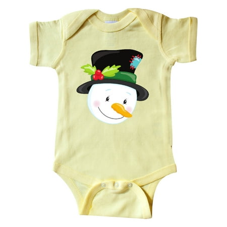 Inktastic Snowman With Hat Carrot Nose White Snowman Gift Baby Boy or Baby Girl Bodysuit
Inktastic Snowman With Hat Carrot Nose White Snowman Gift Baby Boy or Baby Girl Bodysuit