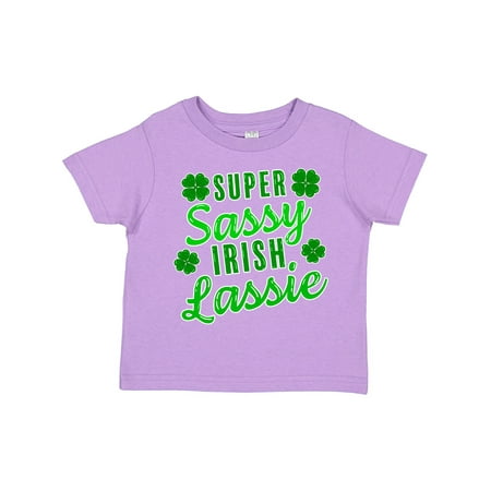Inktastic Super Sassy Irish Lassy with Green 4 Leaf Clovers Gift Toddler Boy or Toddler Girl T-Shirt
Inktastic Super Sassy Irish Lassy with Green 4 Leaf Clovers Gift Toddler Boy or Toddler Girl T-Shirt
