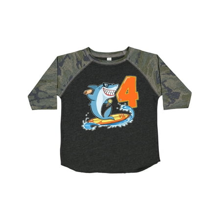 Inktastic Fourth Birthday Surfing Shark with Hot Dog and Ice Cream Gift Toddler Boy or Toddler Girl T-Shirt
Inktastic Fourth Birthday Surfing Shark with Hot Dog and Ice Cream Gift Toddler Boy or Toddler Girl T-Shirt
