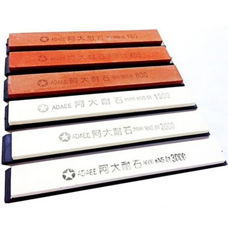Yirtree 6pcs Professional Sharpening System Sharpening Stone Sharpener for Kitchen Knife