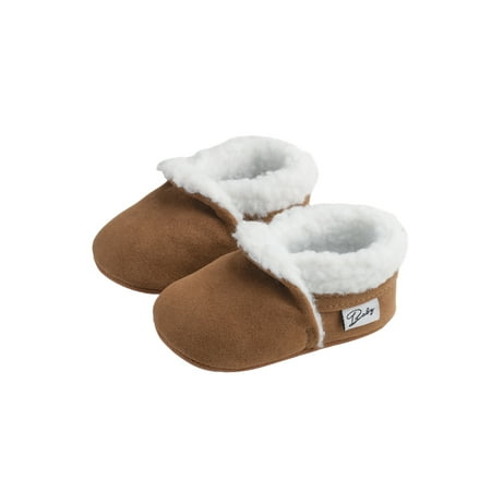 Newborn Baby Boy Girl Plush Shoes Anti-Slip Soft Sole Footwear Walking Shoes Solid Color Autumn Winter
Newborn Baby Boy Girl Plush Shoes Anti-Slip Soft Sole Footwear Walking Shoes Solid Color Autumn Winter