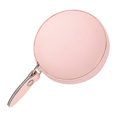 150cm Retractable Tape Measure with Round Faux Leather Case Pocket Size Portable Dual Sided Ruler Measurement Tool
150cm Retractable Tape Measure with Round Faux Leather Case Pocket Size Portable Dual Sided Ruler Measurement Tool