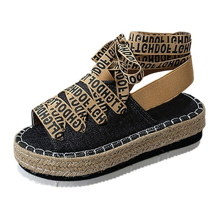 Sandals Women Rope Straw Letters Foot Ring Strap Women Platform Flat Sandals Fashion And Casual Shoes
Sandals Women Rope Straw Letters Foot Ring Strap Women Platform Flat Sandals Fashion And Casual Shoes