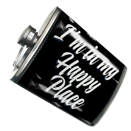 NEONBLOND Flask Classic design I m in my Happy Place