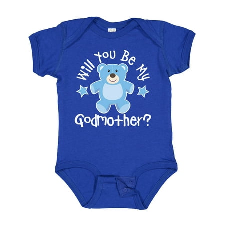 Inktastic Godmother Proposal Baby Boy Gift Baby Boy Bodysuit 
Inktastic Godmother Proposal Baby Boy Gift Baby Boy Bodysuit