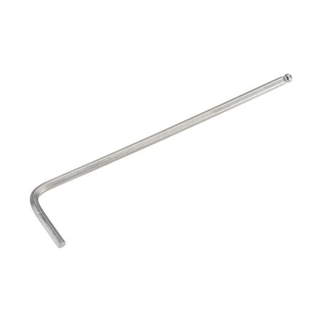 Uxcell 3/32 Ball End Hex Key Wrench L Shaped Long Arm CR-V Repairing Tool