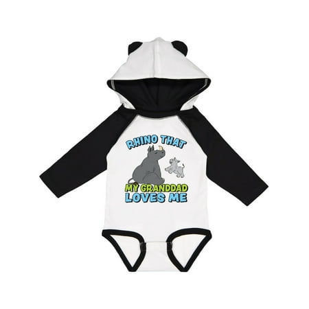 Inktastic Rhino That My Granddad Loves Me with Cute Rhinos Gift Baby Boy or Baby Girl Long Sleeve Bodysuit
Inktastic Rhino That My Granddad Loves Me with Cute Rhinos Gift Baby Boy or Baby Girl Long Sleeve Bodysuit