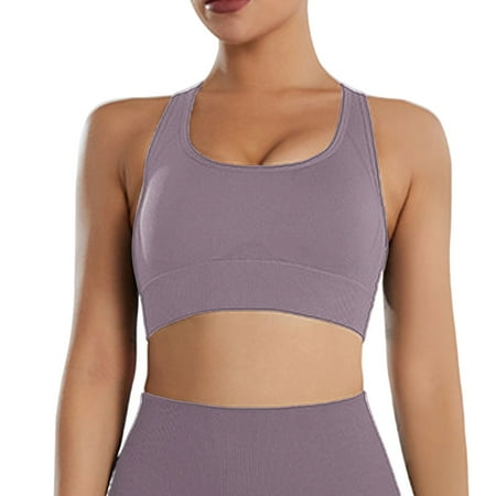 Comfortable Bras for Women Solid Color Beautiful Back Quick Drying Seamless H Shaped Casual Running Fitness Yoga Sport Underwear Purple XL
Comfortable Bras for Women Solid Color Beautiful Back Quick Drying Seamless H Shaped Casual Running Fitness Yoga Sport Underwear Purple XL