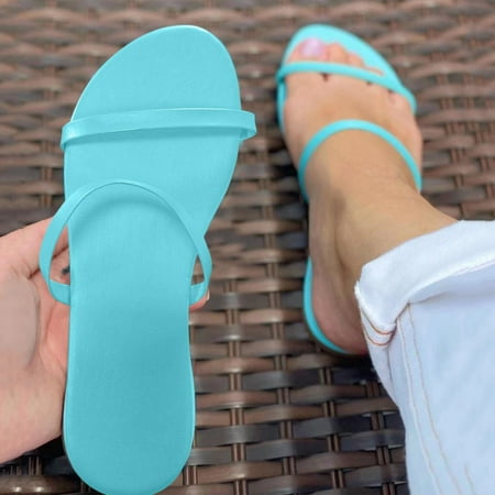 Summer Shose 2022 Fashion Women s Spring And Summer Candy Color Sandals Simple Straps Solid Casual Flat Shoes J8
Summer Shose 2022 Fashion Women s Spring And Summer Candy Color Sandals Simple Straps Solid Casual Flat Shoes J8