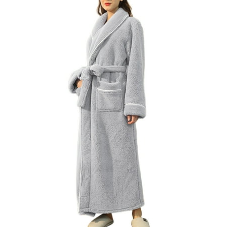 Grianlook Men Sherpa Bathrobes Long Sleeve Fleece Robe Belted Fuzzy Plush Bathrobe Unisex Adults Casual Sleepwear Thermal V Neck Women Light Gray XL
Grianlook Men Sherpa Bathrobes Long Sleeve Fleece Robe Belted Fuzzy Plush Bathrobe Unisex Adults Casual Sleepwear Thermal V Neck Women Light Gray XL