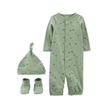 Carter s Child of Mine Baby Boy Convertable Gown Sizes Preemie-9M