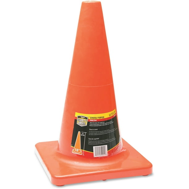 Honeywell, HWLRWS50011, Orange Traffic Cone, 1 Each, Orange