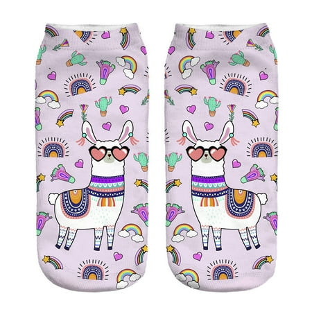 Warm Socks for Women Soft Socks for Women 3D Digital Printing Alpaca Female Socks Adult Invisible Socks Magic Socks
Warm Socks for Women Soft Socks for Women 3D Digital Printing Alpaca Female Socks Adult Invisible Socks Magic Socks