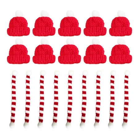 20pcs Christmas Mini Scarf and Hat Decor Doll Clothes Accessory Creative Plants Adornment for Home Festival
20pcs Christmas Mini Scarf and Hat Decor Doll Clothes Accessory Creative Plants Adornment for Home Festival