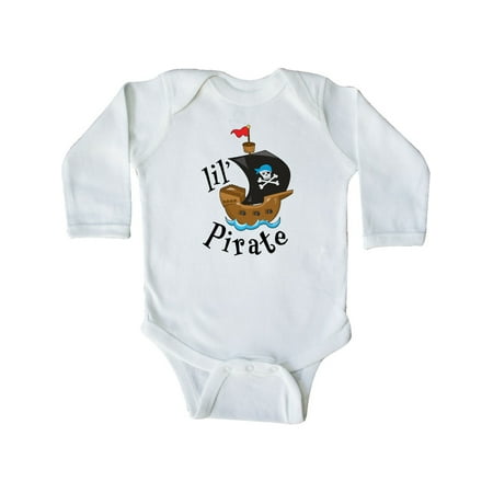 Inktastic Lil Pirate pirate ship blue bandana Gift Baby Boy or Baby Girl Long Sleeve Bodysuit
Inktastic Lil Pirate pirate ship blue bandana Gift Baby Boy or Baby Girl Long Sleeve Bodysuit