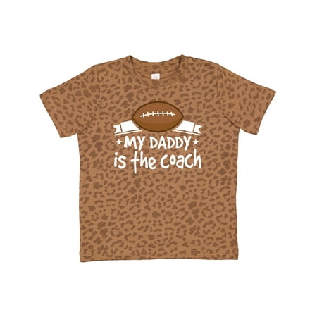 Inktastic Football My Daddy is the Coach Gift Toddler Boy or Toddler Girl T-Shirt
Inktastic Football My Daddy is the Coach Gift Toddler Boy or Toddler Girl T-Shirt