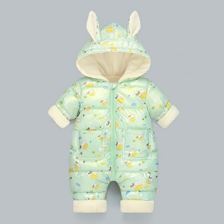 NIUREDLTD Toddler Boys Girls Long Sleeve Winter Cartoon Rabbit Ears Zipper Hooded Jumpsuit Romper Coat
NIUREDLTD Toddler Boys Girls Long Sleeve Winter Cartoon Rabbit Ears Zipper Hooded Jumpsuit Romper Coat