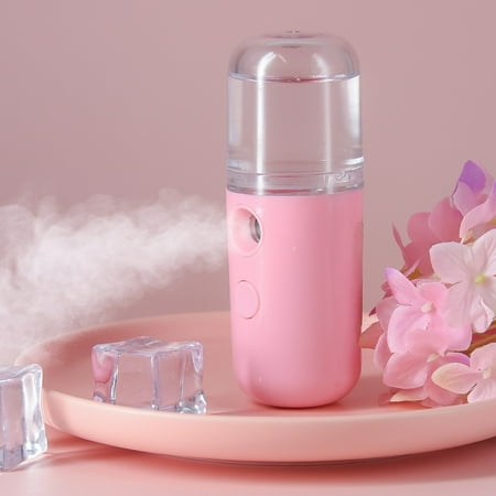 Portable rechargeable small wireless nano personal face spray fog cooler atomizer humidifier
Portable rechargeable small wireless nano personal face spray fog cooler atomizer humidifier