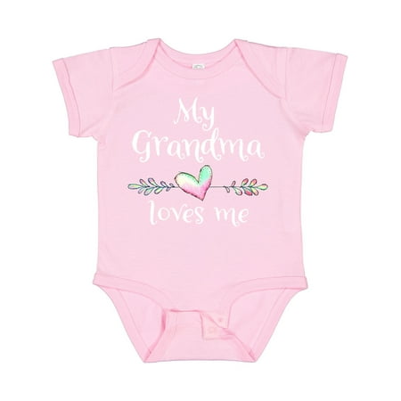 Inktastic My Grandma Loves Me- Heart Grandchild Gift Baby Boy or Baby Girl Bodysuit
Inktastic My Grandma Loves Me- Heart Grandchild Gift Baby Boy or Baby Girl Bodysuit