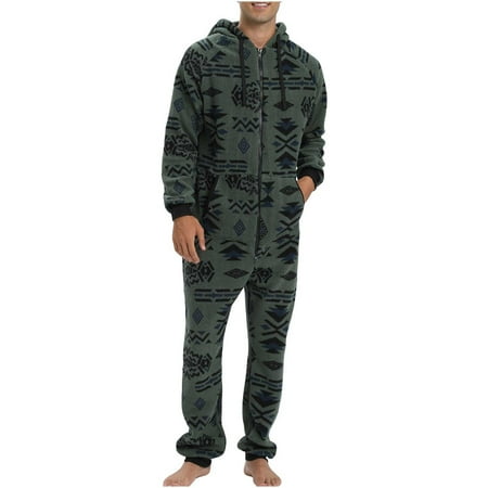 Clearance Men Suit Home Clothes And Pajamas Men Casual Zipper Hood Suit Vintage Print One-piece Suit Home Clothes And Pajamas
Clearance Men Suit Home Clothes And Pajamas Men Casual Zipper Hood Suit Vintage Print One-piece Suit Home Clothes And Pajamas