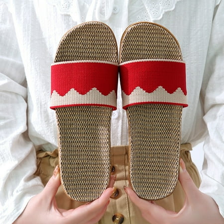 PEASKJP Wedge Sandals for Women Summer Women Wedge Heel Lightweight Round Toe Beach Non-Slip Slippers Thong Strappy Summer Shoes Red 8.5
PEASKJP Wedge Sandals for Women Summer Women Wedge Heel Lightweight Round Toe Beach Non-Slip Slippers Thong Strappy Summer Shoes Red 8.5