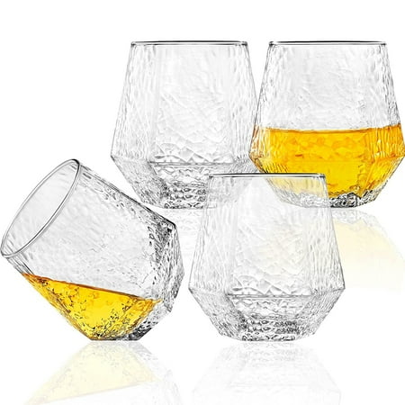Kitchen Lux Hammered Diamond Shaped Whiskey Glasses 11 oz Whiskey Glass Set of 4
Kitchen Lux Hammered Diamond Shaped Whiskey Glasses 11 oz Whiskey Glass Set of 4