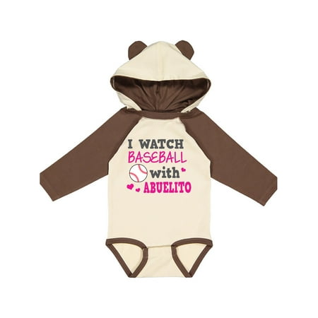 Inktastic I Watch Baseball with My Abuelito Gift Baby Boy or Baby Girl Long Sleeve Bodysuit
Inktastic I Watch Baseball with My Abuelito Gift Baby Boy or Baby Girl Long Sleeve Bodysuit