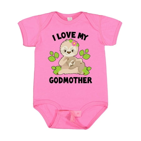 Inktastic Cute Sloth I Love My Godmother with Green Leaves Gift Baby Boy or Baby Girl Bodysuit
Inktastic Cute Sloth I Love My Godmother with Green Leaves Gift Baby Boy or Baby Girl Bodysuit