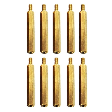 DIY Male Female Brass Spacer Screw Nut Remote Toy Car Female Nuts Screw Pillars 506mm