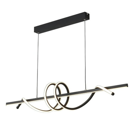 Oukaning Modern LED Kitchen Island Light Ceiling Fixture for Dining Living Living Room 3000-6500K Black
Oukaning Modern LED Kitchen Island Light Ceiling Fixture for Dining Living Living Room 3000-6500K Black