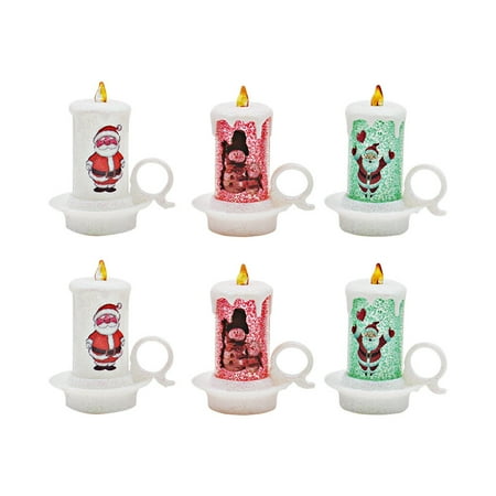 6Pcs Delicate Charming LED Electric Candle Lights Christmas Night Lights Home Restaurant Desktop Decoration(Random Style)
6Pcs Delicate Charming LED Electric Candle Lights Christmas Night Lights Home Restaurant Desktop Decoration(Random Style)