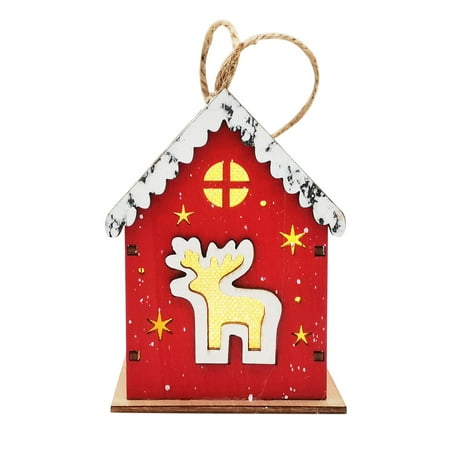 Veki Christmas Wooden Crafts Wooden Light Emitting Small House Small Wooden Swing Digital Ornament
Veki Christmas Wooden Crafts Wooden Light Emitting Small House Small Wooden Swing Digital Ornament