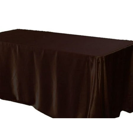 60x102 inch Rectanglular Satin Tablecloth Wedding SEAMLESS Catering (Color: Chocolate Brown)
60x102 inch Rectanglular Satin Tablecloth Wedding SEAMLESS Catering (Color: Chocolate Brown)