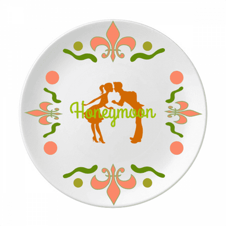 Kissing Intimate Men Women. Flower Ceramics Plate Tableware Dinner Dish
Kissing Intimate Men Women. Flower Ceramics Plate Tableware Dinner Dish