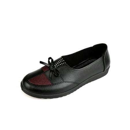 Gomelly Women Loafers Bow Flats Slip On Casual Shoes Breathable Flat Shoe Womens Ladies Black 5.5
Gomelly Women Loafers Bow Flats Slip On Casual Shoes Breathable Flat Shoe Womens Ladies Black 5.5
