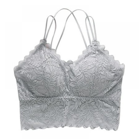 Women Seamless Push Up Bra Lace Wrapped Chest No Steel Ring Cross Back Bralette Underwear Vest One Size
Women Seamless Push Up Bra Lace Wrapped Chest No Steel Ring Cross Back Bralette Underwear Vest One Size