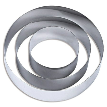 4/6/8 Inch Round Cake Mold Stainless Steel Baking Tool Cake Ring Set Biscuit Cutter English Muffin Ring DIY Tart Ring
4/6/8 Inch Round Cake Mold Stainless Steel Baking Tool Cake Ring Set Biscuit Cutter English Muffin Ring DIY Tart Ring
