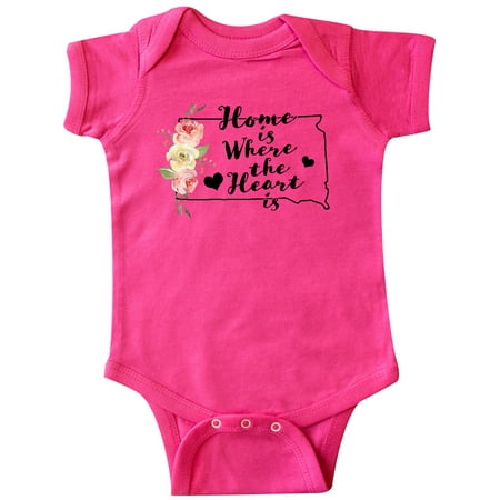 Inktastic South Dakota Home is Where The Heart is with Watercolor Floral Gift Baby Girl Bodysuit
Inktastic South Dakota Home is Where The Heart is with Watercolor Floral Gift Baby Girl Bodysuit