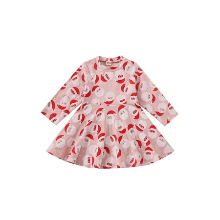 Bagilaanoe Toddler Baby Girl Christmas Dress Long Sleeve A-line Princess Dresses 6M 12M 18M 24M 3T 4T Kids Casual Santa Claus Print Party Dress
Bagilaanoe Toddler Baby Girl Christmas Dress Long Sleeve A-line Princess Dresses 6M 12M 18M 24M 3T 4T Kids Casual Santa Claus Print Party Dress