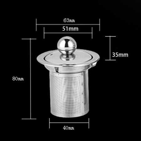 Lierteer Reusable Mesh Infuser Tea Strainer Leaf Spice Filter Stainless Steel for Teapot
Lierteer Reusable Mesh Infuser Tea Strainer Leaf Spice Filter Stainless Steel for Teapot
