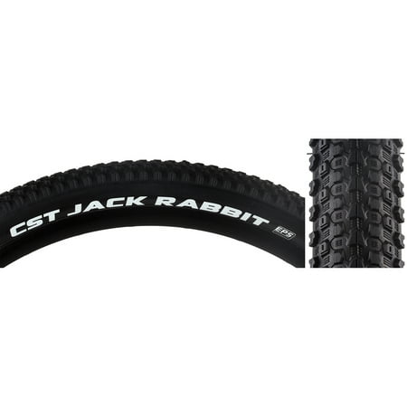 CST Jackrabbit Bike Tire 27.5X2.25 Black Folding