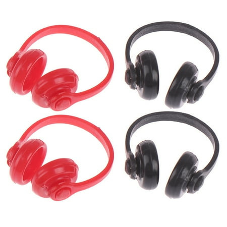 Dollhouse Headphones Earphone Miniature Headset Decor Model 4 Pcs Household Plastic Headsets Models
Dollhouse Headphones Earphone Miniature Headset Decor Model 4 Pcs Household Plastic Headsets Models